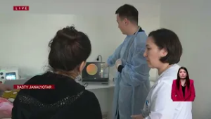 Түркістанда жаңа лазерлік құрылғы жүздеген нәрестенің көру қабілетін сақтап қалуға көмектеседі