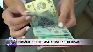 06 ROMANIANS ARE SAVING LESS AND LESS MONEY