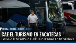 Drop in tourism in Zacatecas hits bus station taxi and transport drivers