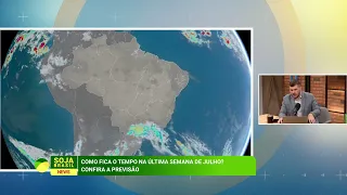 Tornado, 104°F heat, and over 200 mm of rain: Brazil enters a week of extremes; check it out