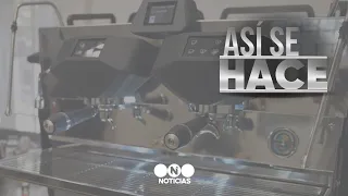 ASÍ SE HACE: MÁQUINA DE CAFÉ #TelefeNoticias