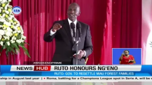 President Ruto Leads Leaders in Bidding Farewell to MP Johana Ng’eno