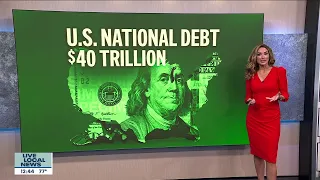 US national debt surpasses record $40 trillion