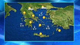 H πρόβλεψη του καιρού για την Πέμπτη 30.7.2026