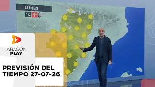 Weather forecast for Monday, July 27, 2026
