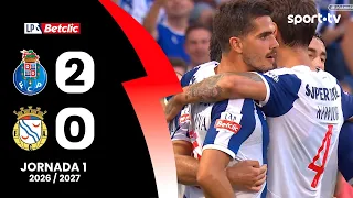 Resumo: FC Porto 2-0 Alverca - Liga Portugal Betclic | sport tv