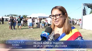GREAT MUSIC AND TRADITION, AT THE SĂLCIOARA COMMUNE DAY