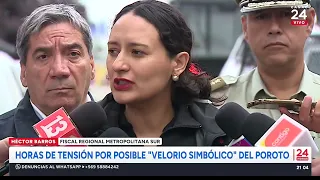 Tense hours over possible "symbolic wake" for 'El Poroto'