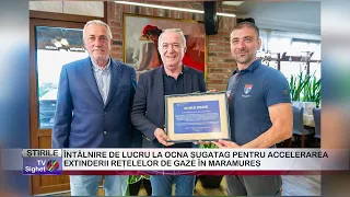 01 WORK MEETING IN OCNA ȘUGATAG TO ACCELERATE NATURAL GAS NETWORK EXPANSION IN MARAMUREȘ