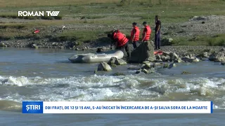 Doi frați, de 12 și 15 ani, s-au înecat în încercarea de a-și salva sora de la moarte