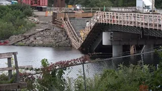 Part of Old Town bridge collapses