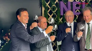 Montenegro is a fan of Dão wine and came to inaugurate the Wine Fair in Nelas