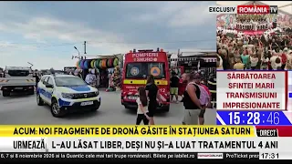 New drone fragments found among tourists in Saturn resort. Beach has been evacuated