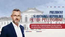P. Pellegrini k návrhu na vymenovanie F. Kuffu za ministra životného prostredia SR