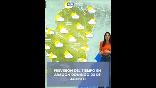 Aragon weather forecast, Sunday, August 23