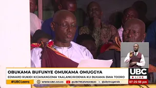 TOORO GETS NEW KING: EDWARD RUKIDI KIIJANANGOMA ANNOUNCED BY BABIITO CLAN LEADERS