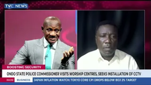 Ondo Police Commissioner Visits Worship Centre, Seeks Installation of CCTV