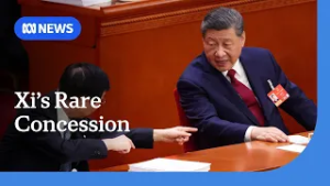China admits economic headwinds at key national meeting | ABC NEWS