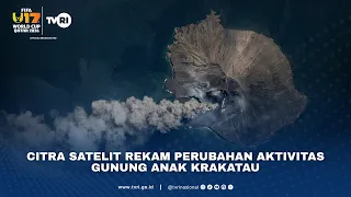 Citra Satelit Rekam Perubahan Aktivitas Gunung Anak Krakatau