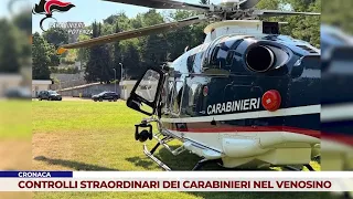 CRONACA. CONTROLLI STRAORDINARI DEI CARABINIERI NEL VENOSINO