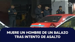 Man shot dead during attempted robbery in Granjas México neighborhood, Iztacalco