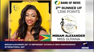 Miriam Alexander Set To Represent Guyana At Miss Independence International 2027