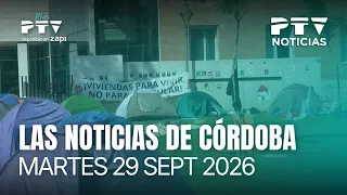 📺 PTV CÓRDOBA NEWS HD | Housing rights encampment at Vallellano ends | Sep 29