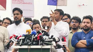‘বাপের পথে হাঁটুন, মায়ের পথে হাঁটুন, শেখ হাসিনার অনুসারী হবেন না’ | SATV