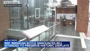 Rep. Brendan Boyle announces bill intended to protect historic displays in Philadelphia