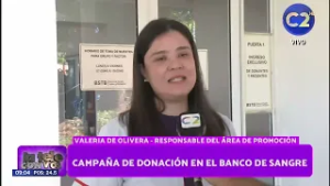 CAMPAÑA DE DONACION DE SANGRE - LA TELE CON VOS 25-02-2026