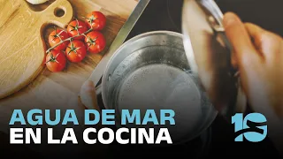 What is sea water used for in the kitchen?