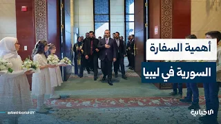 What do Syrians in Libya want after the reopening of their embassy?