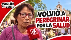 "I made it thanks to the Virgin": She walked to Río Blanco to pray for her husband | Carlín and t...