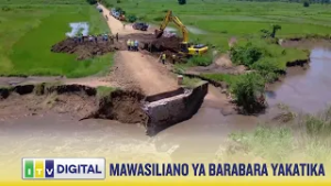 MAWASILIANO YA BARABARA YAKATIKA MKOANI KATAVI