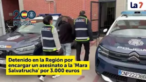 Detenido en la Región por encargar un asesinato a la 'Mara Salvatrucha' por 3.000 euros | La 7