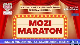 Ingyen mozizhatnak a leggyorsabban regisztrálók
