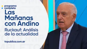 Análisis internacional Carlos Ruckauf: Medio Oriente, Sexto día de ataques - Las Mañanas con Andino