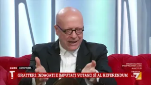 Roncone sul referendum: "Sarà un voto politico"