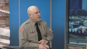 Talking about fire dangers amid windy, dry weather