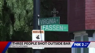 Three injured in overnight shooting outside bar in south St. Louis