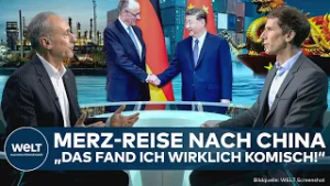 DEFFNER UND ZSCHÄPITZ: Merz trifft Xi Jinping! Handelsbilanzdefizit mit China bleibt Thema