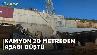 TRUCK FALLS 20 METERS