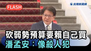 快新聞／翁曉玲太扯！砍弱勢預算「要賴清德自己買月餅」　潘孟安：像殺人犯－民視新聞