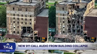 911 call from building collapse