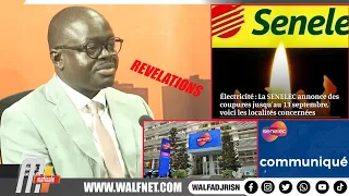 Senelec annonce une semaine de délestages: les sénégalais en panique M. Kante apporte des précisions
