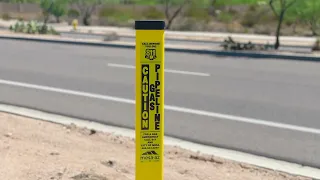 Postes indicadores de tuberías