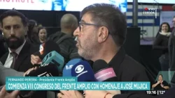 🗣️ “The Frente Amplio has a clear position that there was a genocide in Palestine,” stated t