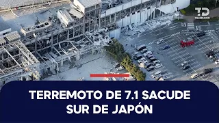 7.1 magnitude earthquake shakes southern Japan and triggers tsunami alert