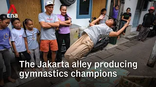The Jakarta alley producing gymnastics champions
