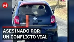 Hidalgo: Conductor de Nissan March asesina a otro hombre tras pelea en un semáforo